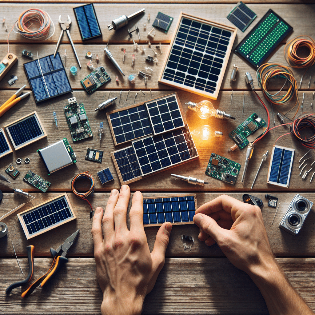 DIY solar accessories for small projects