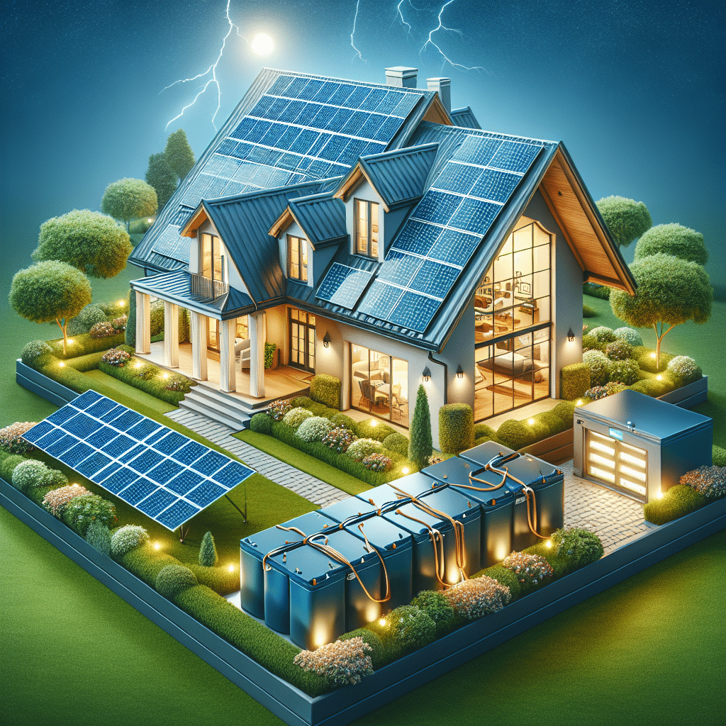 high-capacity solar batteries for large homes