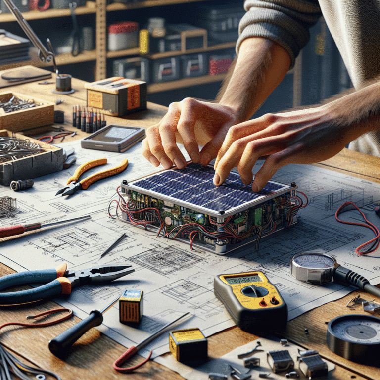 DIY solar battery installation tips