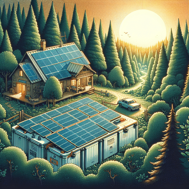 solar batteries for remote areas