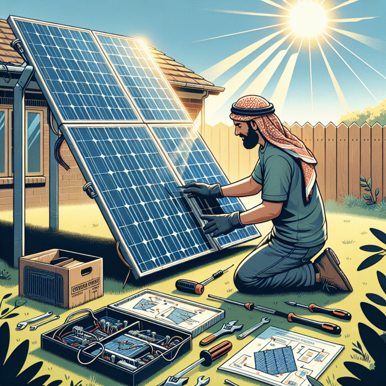 DIY solar panel setup tips