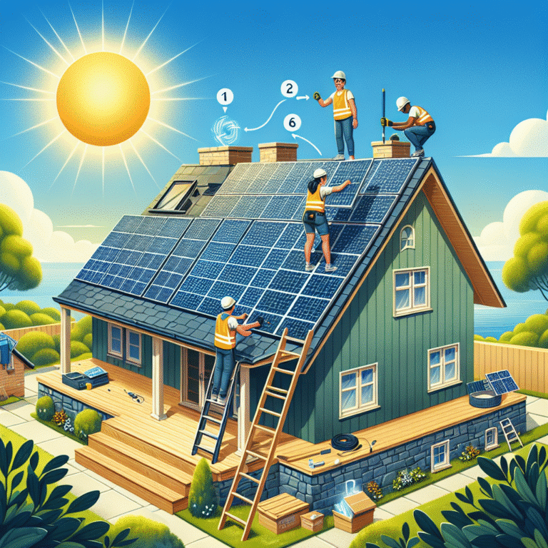 comprehensive solar panel installation guide for homeowners