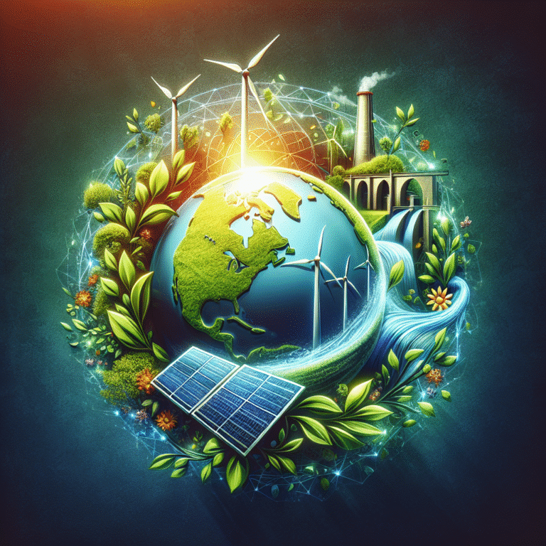 reducing carbon footprint with renewable energy