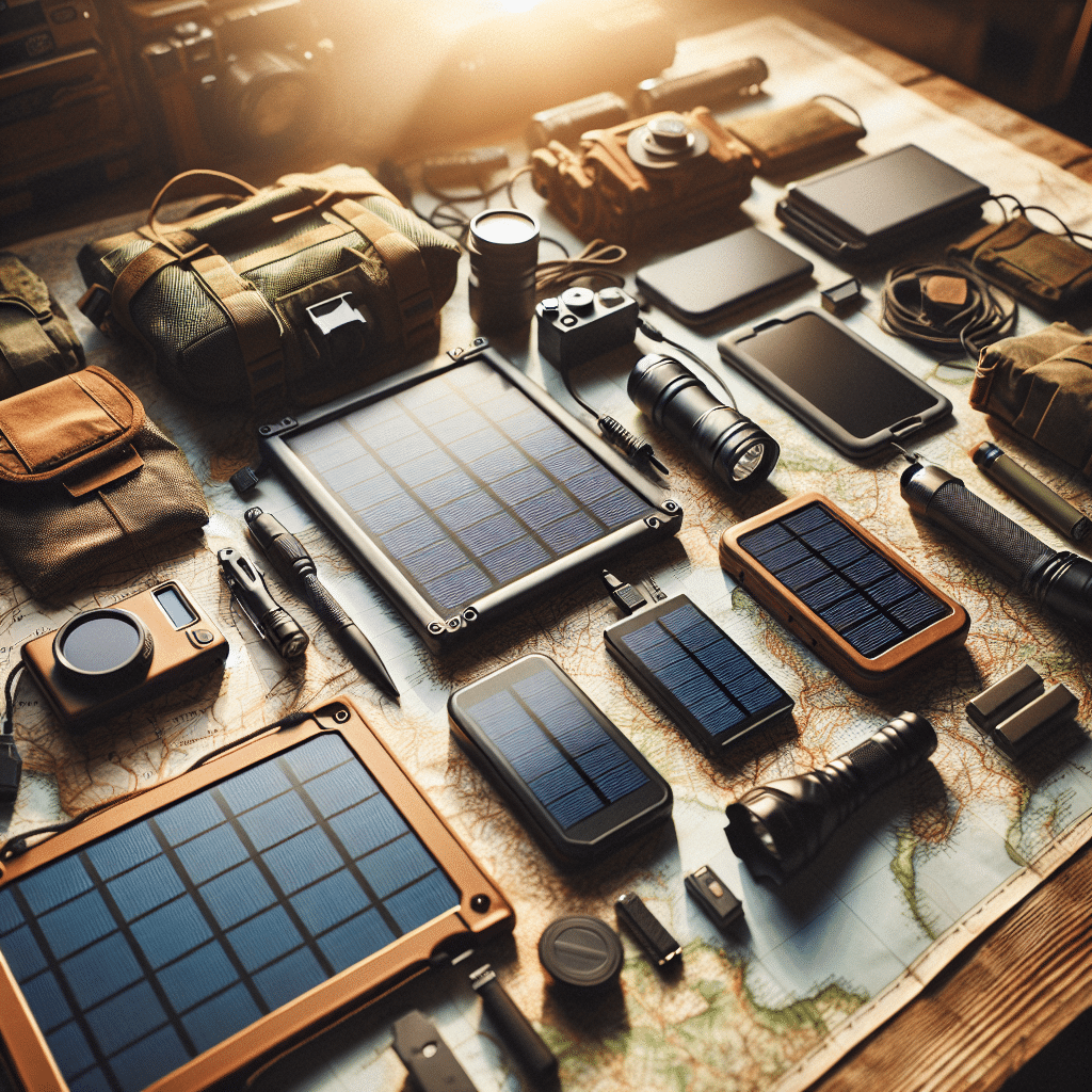 portable solar accessory kits for travel