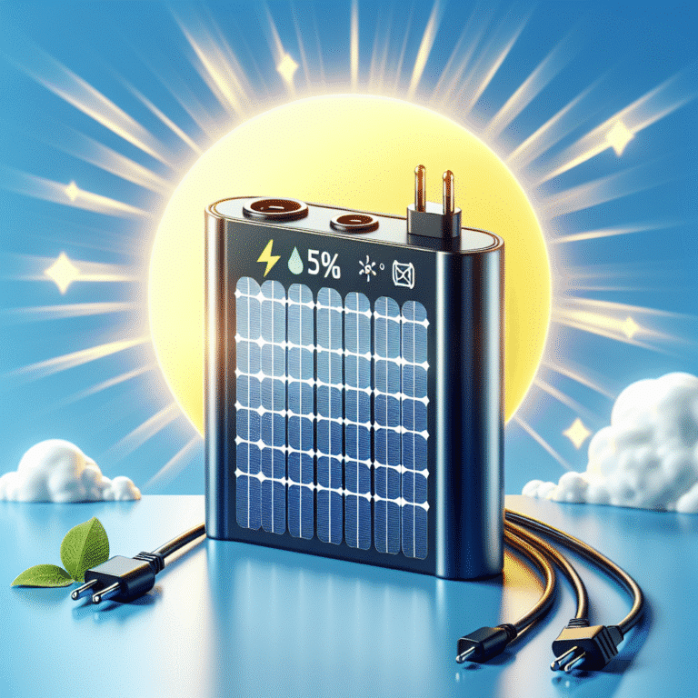 solar batteries with fast charging options