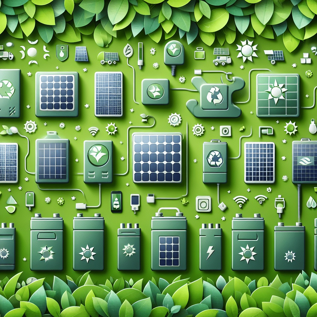eco-friendly solar battery options.