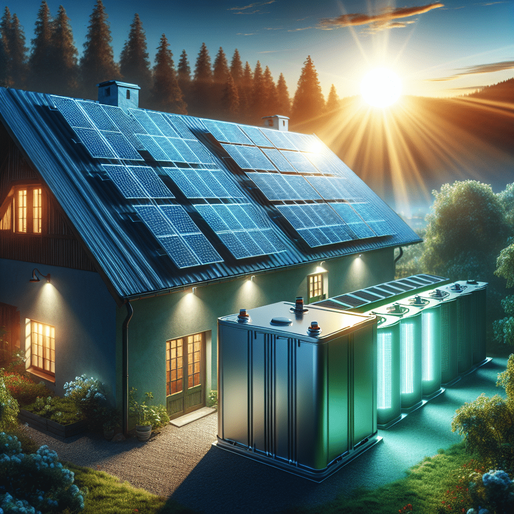 solar batteries for off-grid homes