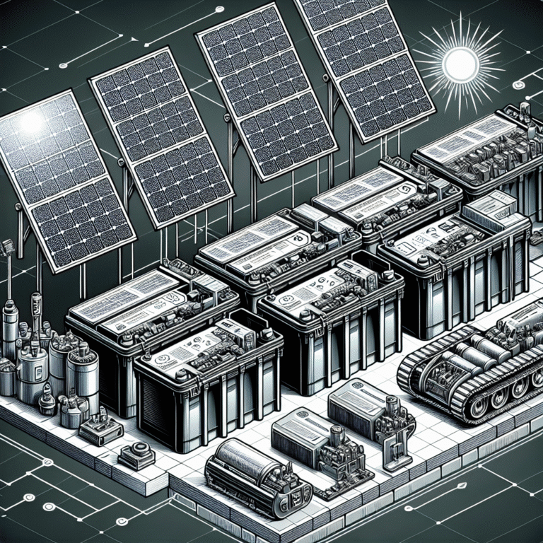 solar batteries compatible with most solar panels