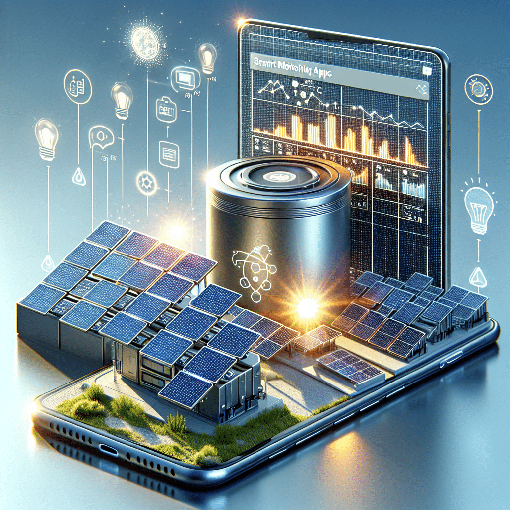 solar batteries with smart monitoring apps
