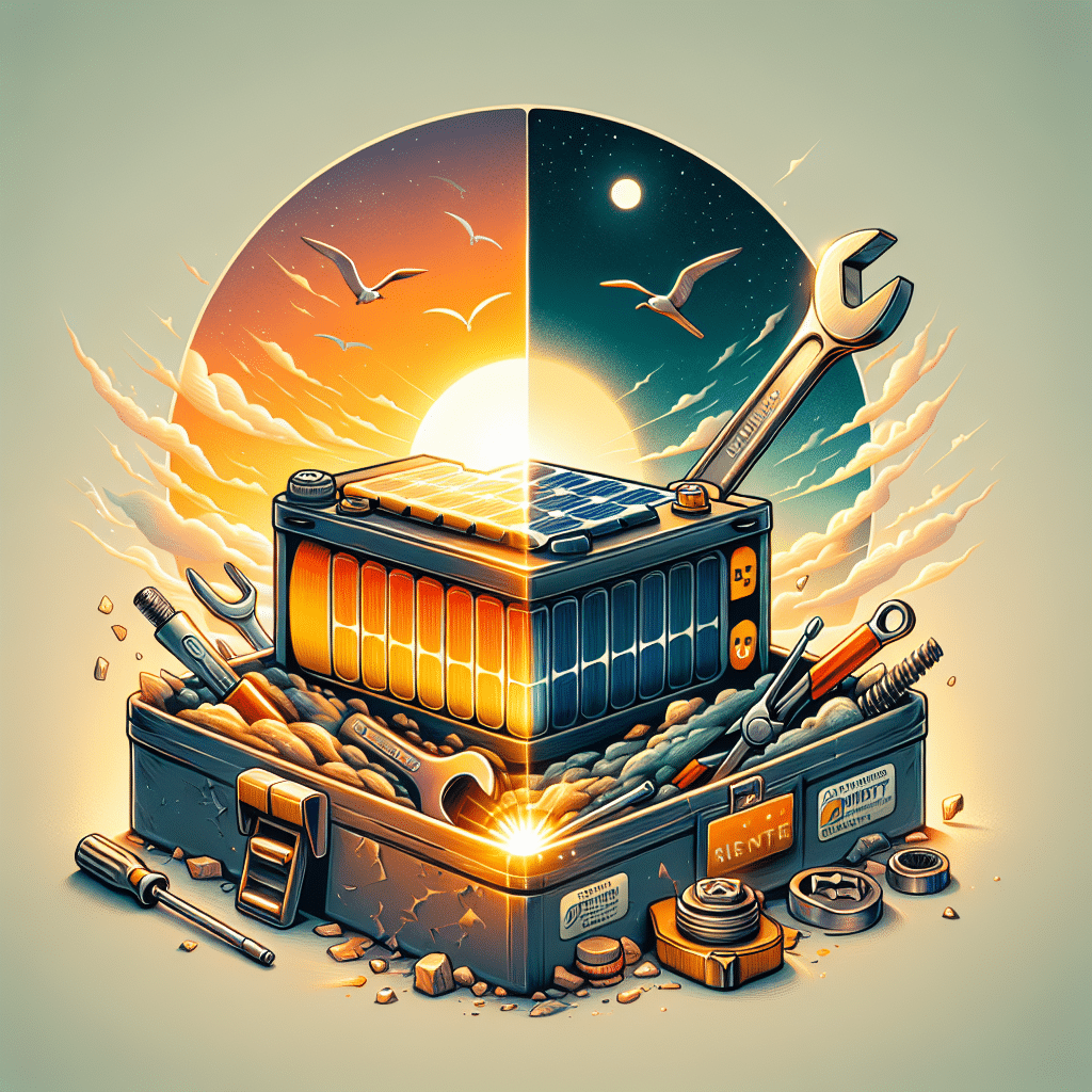 solar battery lifespan and replacement tips