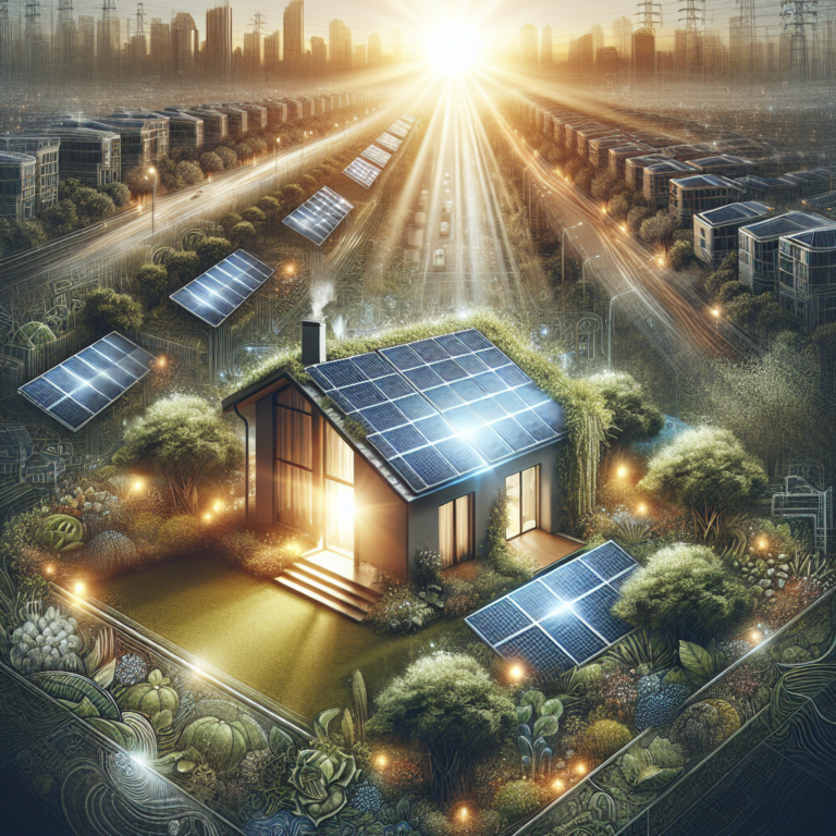 solar panels for environmentally conscious households