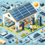 tips to optimize solar battery usage DIY energy-saving projects at home