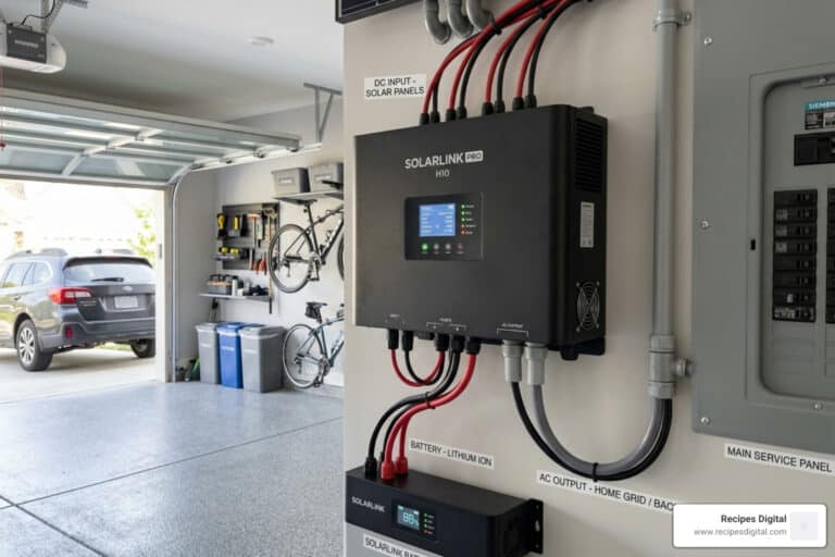hybrid solar power inverter